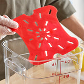 CAMBRO, DRAIN SHELF FOR POLYPROPYLENE FOOD STORAGE CONTAIINERS, RED - Mabrook Hotel Supplies